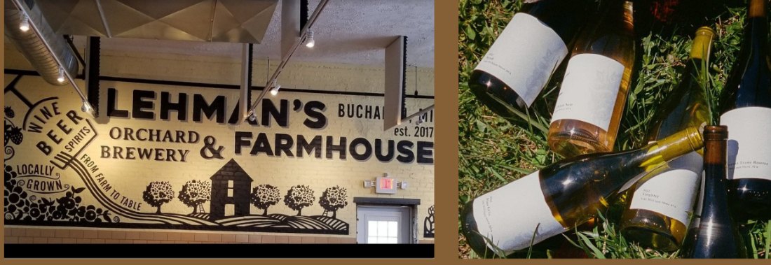 Lehman’s Orchard and Farmhouse Brewery wall mural